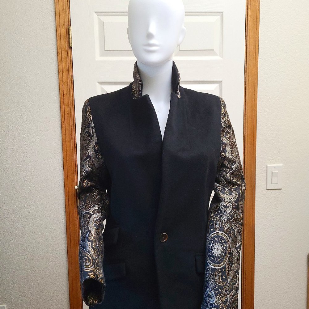 Laveer Revelry Jacket with Printed Sleeves